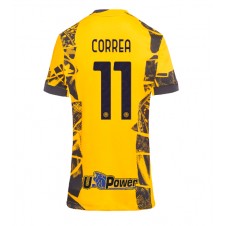 Inter Milan Joaquin Correa #11 Tredje Tröja Dam 2024-25 Korta ärmar